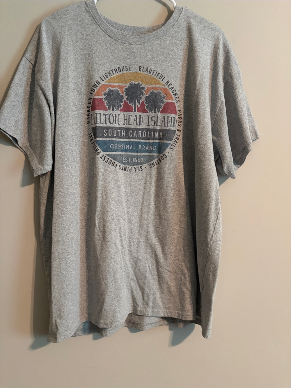 Hilton Head Island Graphic Tee - Gray